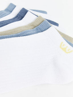 Desenli Erkek ?ocuk Patik ?orap 7li