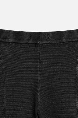 RELAXED FIT KNITTED BERMUDA SHORTS - Zara фото 9
