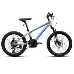 Велосипед 20" Rocket MP-200, цвет серый/синий, размер 11"