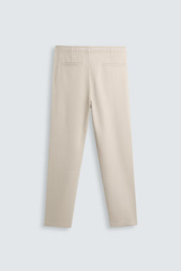 PANTAL?N CINTURA JOGGER CONFORT / Beige - Zara фото 6