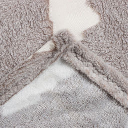 Плед с рукавами светящийся в темноте Этель. Елочки, 150?200 см, плотность 220 г/м?