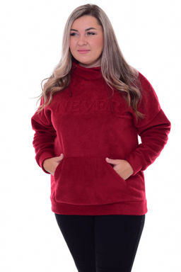 Толстовка женская 6-181з (бордо)