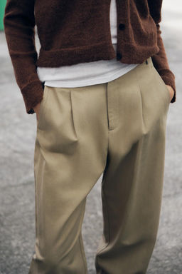 DARTED BAGGY TROUSERS - Zara фото 2