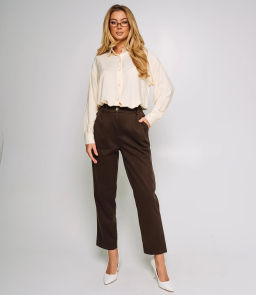 Брюки #ОКТ165004, тёмный хаки