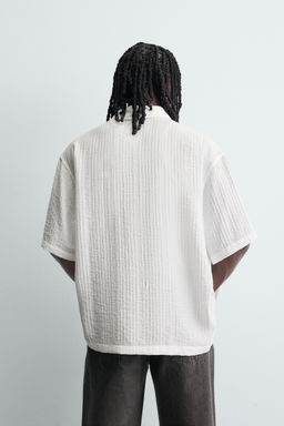 FLUID TEXTURED SHIRT - Zara фото 3