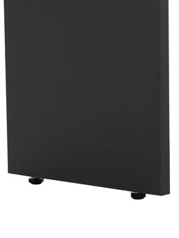 Стеллаж напольный «Комфорт» №2, над стиральной машиной, 640×250×1700 мм, цвет графит/дуб золотой