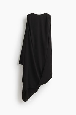 Vestido midi drapeado