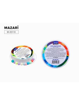 Цена за 3 шт. Нить эластичная для бисероплетения, 10 м, диаметр 0.6 мм