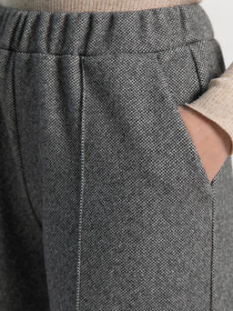 Брюки Космо (черно-белые) Б15221-1М