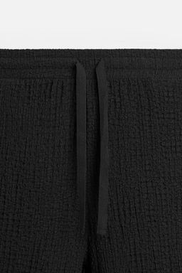 JACQUARD TEXTURED TROUSERS - Zara фото 9