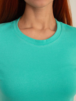 Платье женское рибана "ДОРА" МЯТА