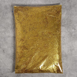 Конфетти для шаров «Золотой песочек», d=0.4 мм, 1 кг, золото