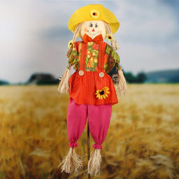 Огородное пугало, h=110 см, МИКС, Greengo