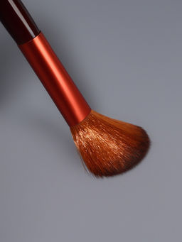 Набор кистей для макияжа SMOKY, 7 шт., чехол на кнопке, чёрный