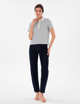 Koyu _ndigo Balloon Jean Pantolon - Pierre cardin фото 3