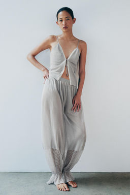 TOP PUNTO EL?STICOS PUNTILLA / Gris
