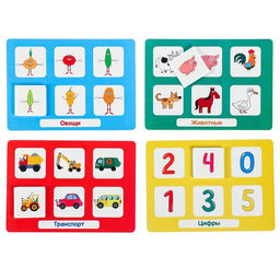 Лото для малышей Синий трактор, по методике Г. Домана  фото 3