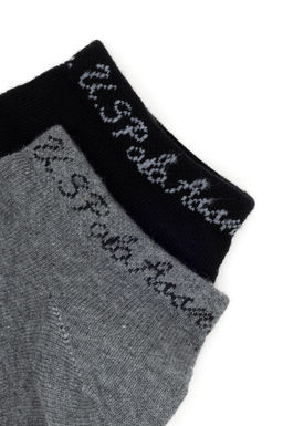 Женские серые меланжевые носки Неожиданная скидка в корзине - U.s. polo assn фото 2