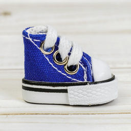 Кеды для кукол, длина подошвы 3,8 см, цвет синий - Simaland фото 2