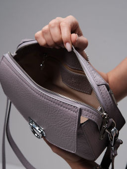 Сумка через плечо Azaro 3684 лиловая тень