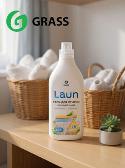 Гель для стирки Laun для всех видов тканей 1700 мл