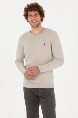 Erkek Slim Fit Bisiklet Yaka Ta_ Basic Kazak - U.s. polo assn фото 3