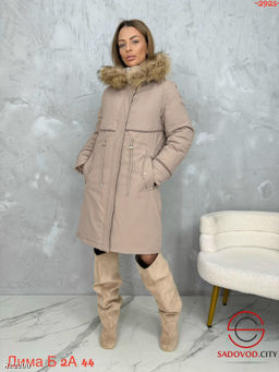 Куртка женская для зимы с капюшоном - Bruno фото 5