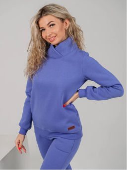 Костюм Токио лавандовый (брюки) (футер)