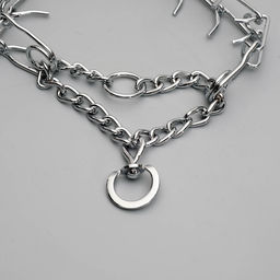 Ошейник - полуудавка строгий, 3,5 мм х 55 см - Пижон фото 4