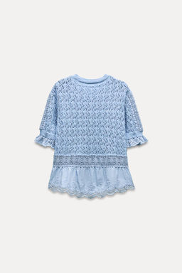 ROMANTIC KNIT TOP - Zara фото 4