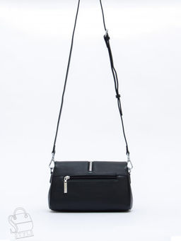 Сумка женская кожаная 1143TH black Polina&Eiterou  в Новосибирске