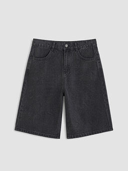 Erkek ?ocuk Jean Bermuda ?ort
