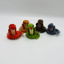 Мягкая игрушка брелок Змейка 9 см в ассортименте