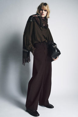 BALLOON TROUSERS WITH BUTTONS ZW COLLECTION