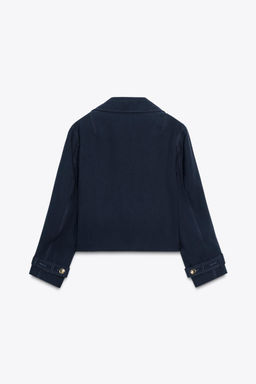 DOUBLE-BREASTED SHORT JACKET - Zara фото 7