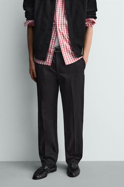 PANTAL?N REGULAR FIT T?CNICO / Negro - Zara фото 2