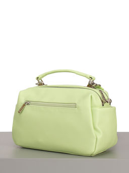 LACCOMA сумка Кристи-Ф826-мятный эко кожа хлопок  фото 5