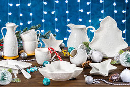 Сахарница 270 мл 9*9*10 см Снежинки + ложка - Elan gallery фото 18