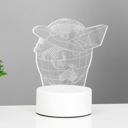 Светильник «Самолет» LED RGB от сети RISALUX