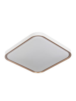 Светильник потолочный LED FZ1259, 5000К, 27 Вт, 35×35×6 см, без ПДУ, золотисто-белый
