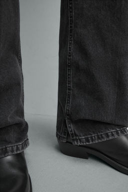 JEANS FLARE FIT ABERTURA / Carb?n - Zara фото 7