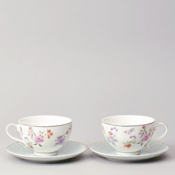 ЧАЙНЫЙ НАБОР LEFARD ВРЕМЕНА ГОДА НА 2 ПЕР. 4 ПР. 250 МЛ ГОЛУБОЙ