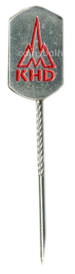 Значок рекламный KHD