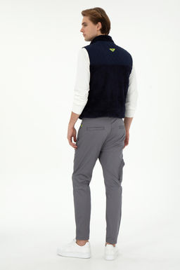 Мужские серые брюки из плотной ткани Неожиданная скидка в корзине - U.s. polo assn фото 4
