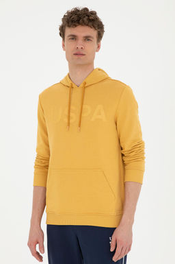 Мужской горчичный базовый свитшот Неожиданная скидка в корзине - U.s. polo assn фото 10