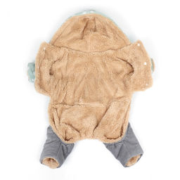 Комбинезон Прогулка, размер XS (ДС 20, ОГ 33, ОШ 23 см, до 3 кг), серо-зелёный - Simaland фото 8