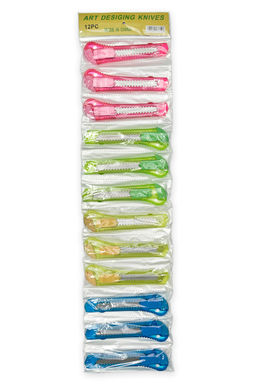 Нож с выдвижным лезвием 14 см (12 шт) SF-7837, №5 - Больше подарков фото 2