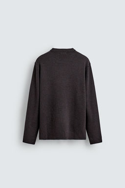 STRIPED JACQUARD SWEATER - Zara фото 8