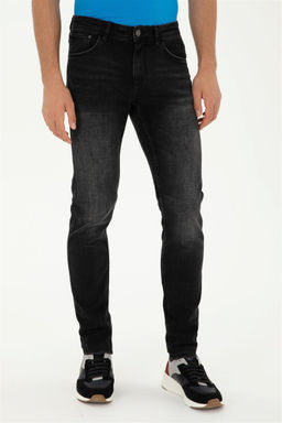 U. S. Polo Assn / Мужские черные джинсовые брюки - U.s. polo assn фото 2