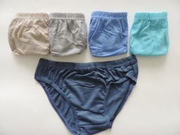 Трусы детские д-мальчиков (р. S по 3XL), в ассортименте (однотонные)